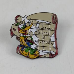 Woody Woodpecker Universal Studios Islands of Adventure Pin 1999 Map Design